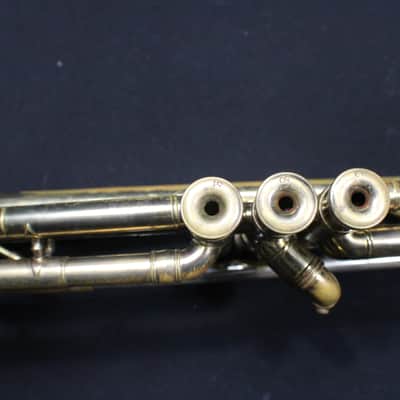 A French Made Selmer K-Model  Bb Trumpet in a Hard Case    2 T image 11
