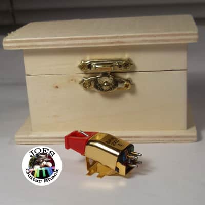70's Empire 2000 E Turntable Phono Cartridge Like New w/ Screws + NOS New 70's Diamond S2000E Elliptical Red Fliptop Stylus Gorgeous Condition! image 5