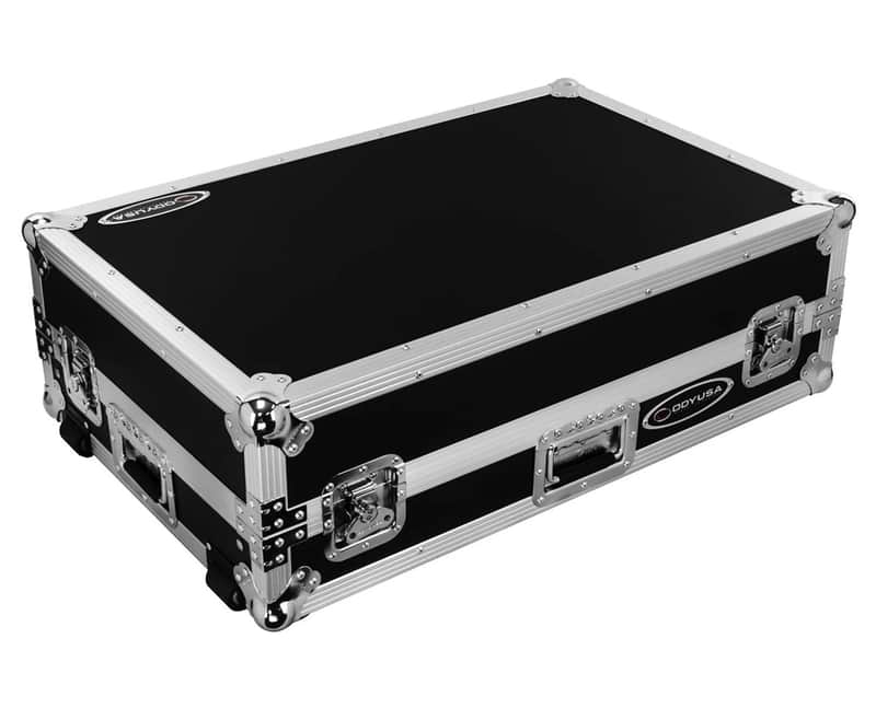 Odyssey FZGSRANEONEW1 Rane One Flight Case with 1U Rack Space and Glide Platform image 1