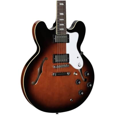 Epiphone Bonehead Riviera, Dark Tobacco Sunburst image 1