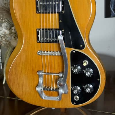 1971 Gibson SG Deluxe Natural Finish w/ Bigsby, Original T-Tops, OHSC 6.5lbs image 1