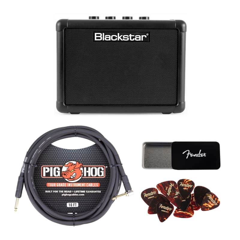Blackstar FLY3 3 Watt Battery Powered Guitar Amp with Cable and Guitar Picks image 1