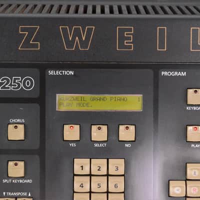 Kurzweil K250 Workstation Sampler/Sequencer Keyboard Owned by Lyle Mays #32749 image 8