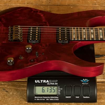 Ibanez RGT1221PB RG Series Premium - Ebony - Stained Wine Red Low Gloss image 8