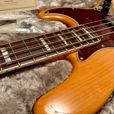 Fender Ultra Jazz Bass 2019 - Natural Ash image 5