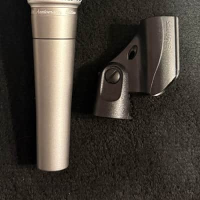 Shure SM58 Handheld Cardioid Dynamic Microphone 1984 - Present - Black, 50th Anniversary Limited Edition