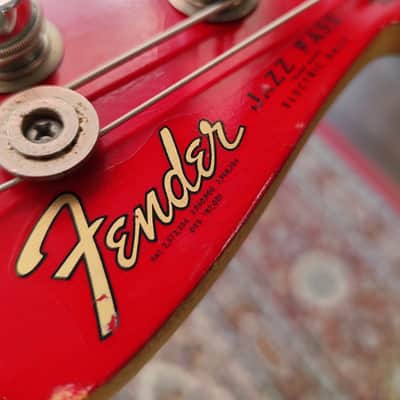 Fender Jazz Bass 1965 - Dakota Red image 18