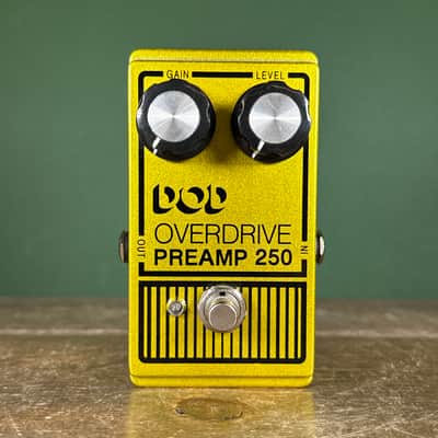 DOD Overdrive Preamp 250 Reissue 1995 - Present - Yellow image 2