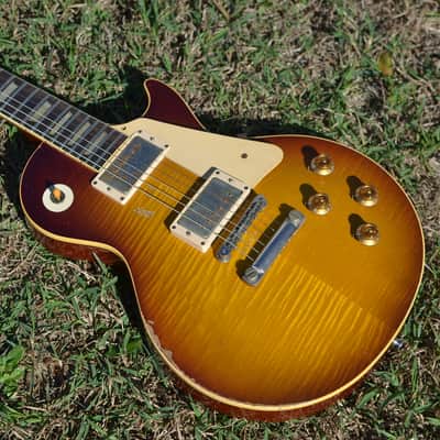 Gibson Billy Gibbons Pearly Gates 59 Les Paul Brazilian Board Historic Makeover image 4