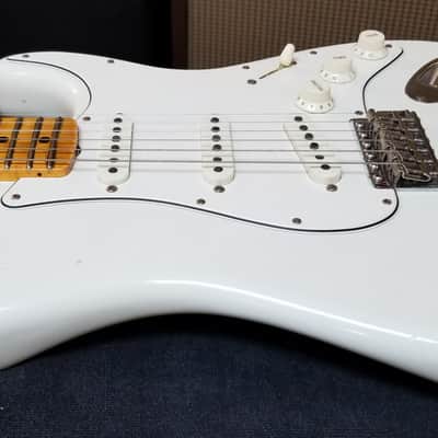 used 2018 Fender Custom Shop Jimi Hendrix Voodoo Child Strat Journeyman Relic in Olympic White, Excellent Condition with OHSC & Paperwork! stratocaster image 16