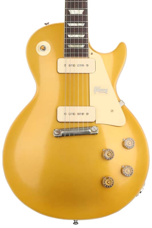 Gibson Custom 1954 Les Paul Goldtop Reissue Electric Guitar - Double Gold  VOS image 1