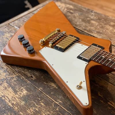Gibson 2000 Limited Edition Antique Natural Explorer 1976 Reissue & OHSC image 8