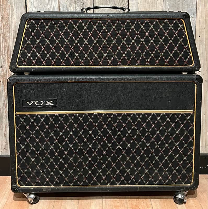 1968 Vox V1083 Berkeley III Super Reverb 2-Channel 35-Watt 2x10" Piggyback Guitar Amp, Serviced and Sounding Great! image 1