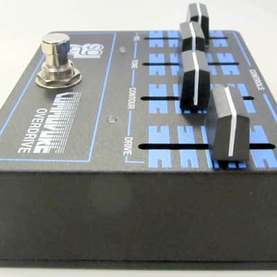 Used SolidGoldFX Commodore Overdrive Black / Blue VGC image 5