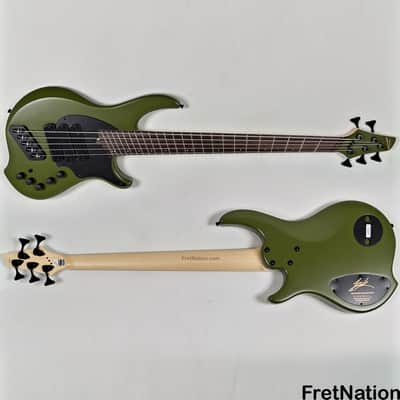 Dingwall Kyle Konkiel Signature 5-String Combustion Matte Army Green - 8.94lbs #20157 image 2