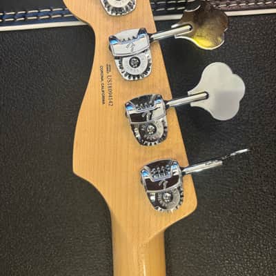 Fender Flea Artist Series Signature Active Jazz Bass 2018 Satin Inca SIlver image 7