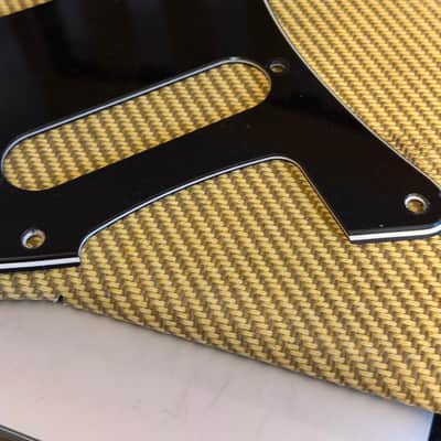 1959 Fender Custom Shop Todd Krause Masterbuilt Vintage Stratocaster Pickguard SSS Black White Black BWB 3 Ply SRV Aged Relic 1950's 1954 1955 1956 1957 1958 1959 Strat Better Than Callaham Allparts Suhr Anderson James Tyler MJT Nash image 8