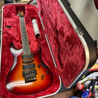 Ibanez S6570SK-STB Prestige with Ebony Fretboard 2019 - Present - Sunset Burst image 10