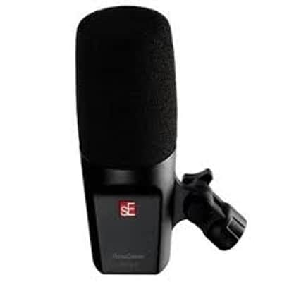 Mint sE Electronics DCM3 Dynacaster DCM 3 Broadcast Microphone, Black image 1