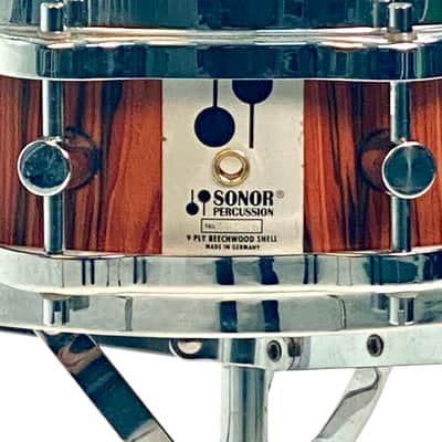 Sonor Phonic Red Rosewood in&out 1404-Beachwood 100% Jazz/Rock/Blues image 2