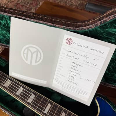 Maybach Lester Custom Shop Blue Burst 3,65 kg - NEW - incl. Case image 20