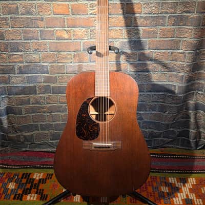 Martin D-15M Left-Handed Dreadnought Natural w/ OHSC image 2
