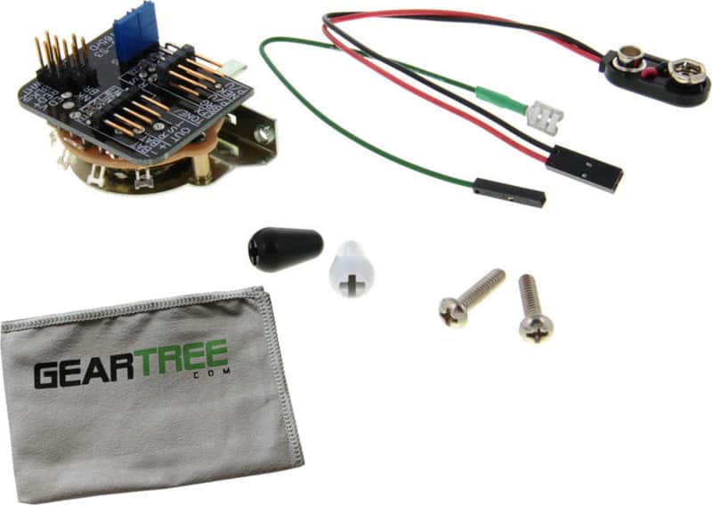 EMG 3-position Solderless Strat Selector Switch with Cables w/ Geartree Cloth image 1