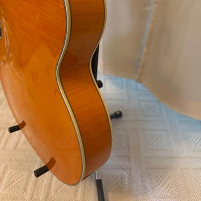 D'Angelico Excel Series Style B Throwback Hollowbody Electric Guitar with USA Seymour Duncan Floating Mini Humbucker Vintage Natural - Vintage Natural image 15