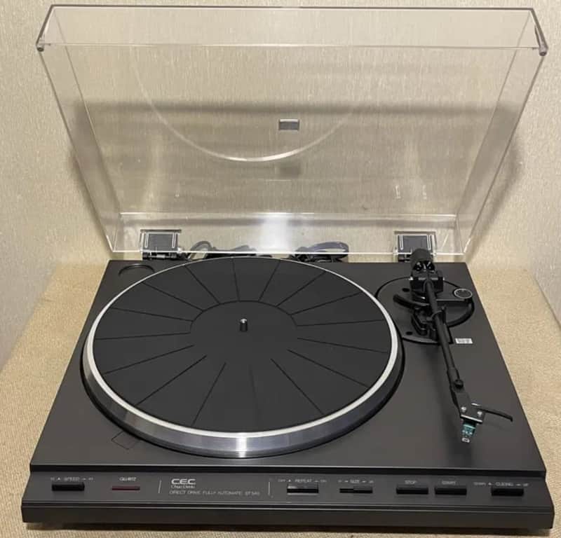 CEC ST-540 ▶ Rare Vintage Hi-Fi Turntable Japan, Quartz DD, Floating Chassis CEC image 1