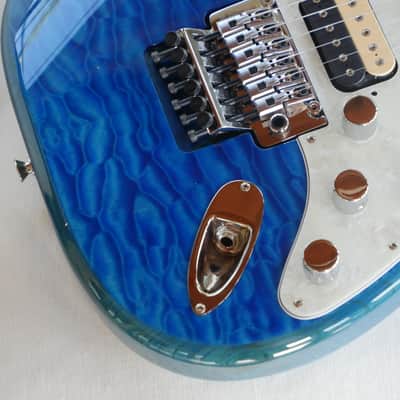 Video! 2021 Fender Michiya Haruhata Stratocaster Carribean Blue image 1