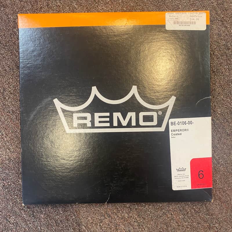 Remo Emperor Coated 6” image 1