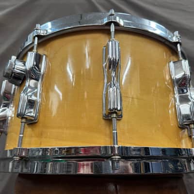 Tama AW458 Superstar Mastercraft Artwood Birch 8x14" Snare Drum with Roller-Action Strainer 1981 - 1986 - Super Maple image 6