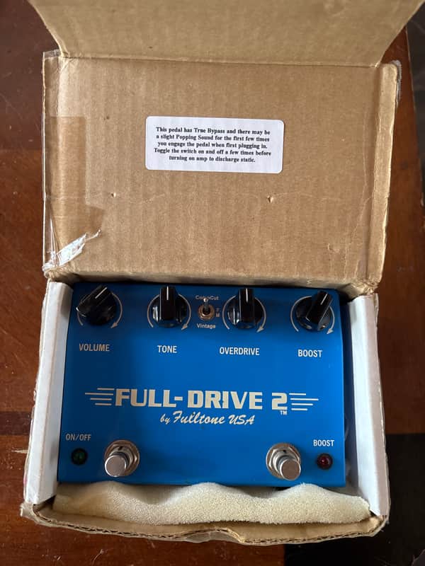Fulltone Full Drive 2: Vintage Tube Distortion at a Fair Price