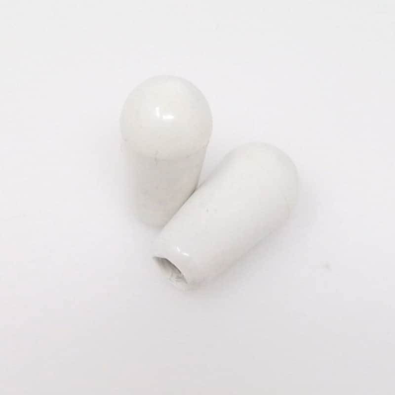 True Custom Shop® #8-32 White Toggle Switch Tip for Switchcraft and Gibson USA image 1