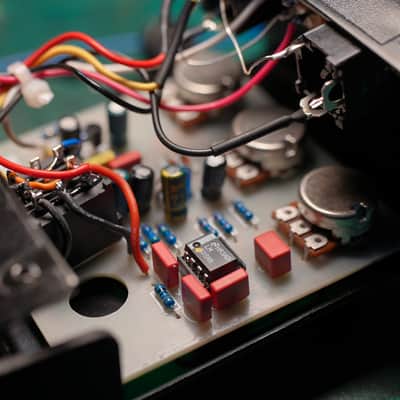 LM308 Rat with DEMO  hifi cap upgrade ProCo fuzz distortion sunn o))) vintage image 7