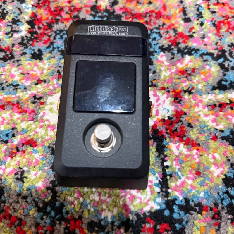 Korg Pitchblack Chromatic Guitar/Bass Tuning Pedal 2010s - Black image 1