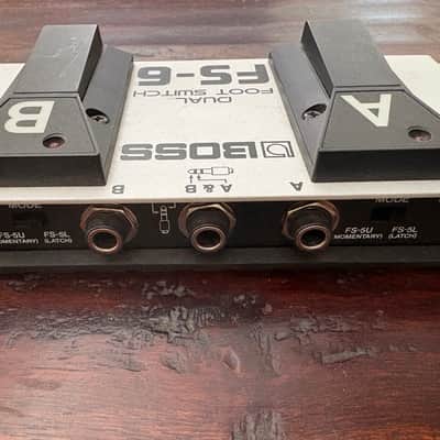 Boss FS-6 Latch Momentary Double Footswitch Polarity switchable 2020 - silver image 5