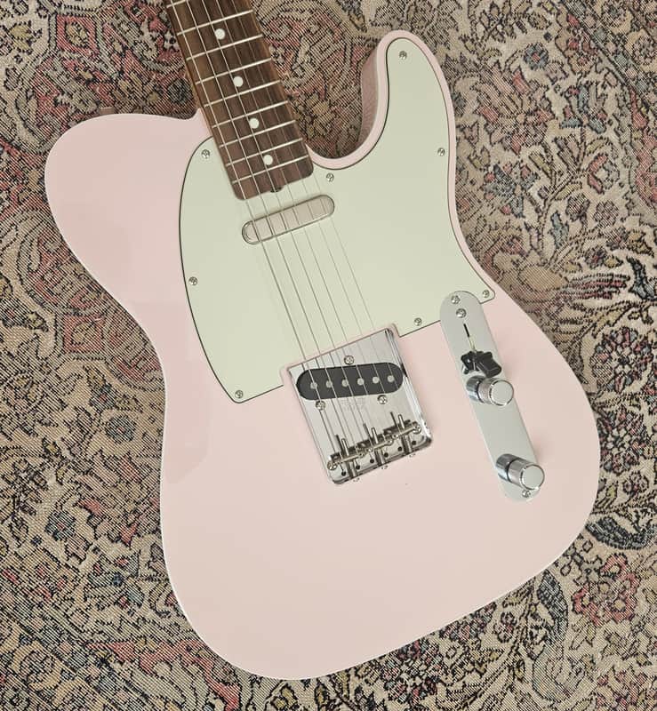 2024 Fender Traditional II 60s Telecaster Custom FSR Shell Pink, Near-Mint w/ Hangtags, Japan MIJ image 1