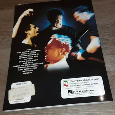 METALLICA - RELOAD - GUITAR TAB BOOK - METAL TABLATURE SHEET MUSIC SONGBOOK image 4