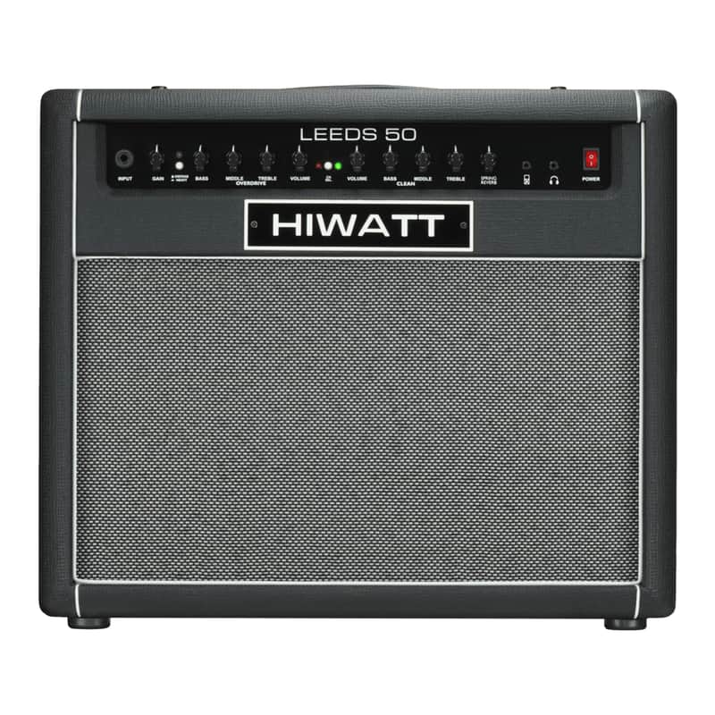 Hiwatt Leeds 50R 50-Watt 1x12 Combo Amplifier - Black - Open Box image 1