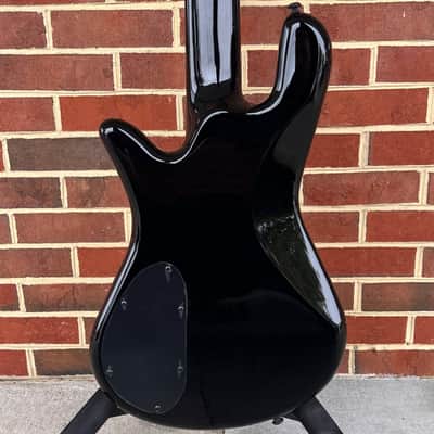 Spector NS Ethos HP 5-String, Solid Black Gloss, EMG 40DC Pickups, Darkglass Tone Capsule, Gig Bag image 6