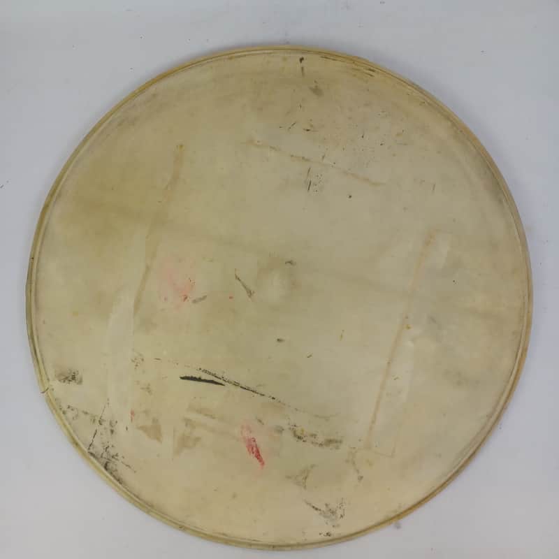 Leedy 24" Calf Skin Bass Drum Head Vintage 30s Batter/Resonant Kick Calfskin US image 1