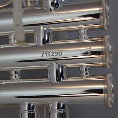 Bach TR200s Intermediate Step-Up Bb Trumpet Silver OPEN BOX image 6
