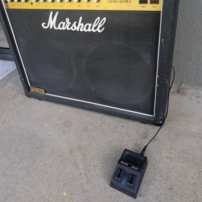 Marshall JCM 800 Lead Series Model 4212 50-Watt Master Volume 2x12 Combo 1980s - Black image 2