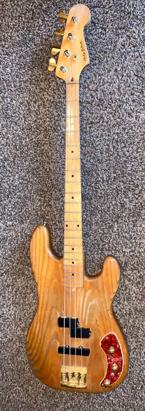 Vintage 1985 Philip Kubicki Precision Bass with Maple Fretboard electric guitar made in the USA image 1