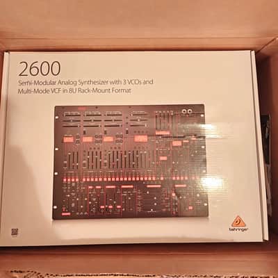Behringer 2600 Semi-Modular Analog Synthesizer Rack-Mount. 2020 - Black and Orange image 4