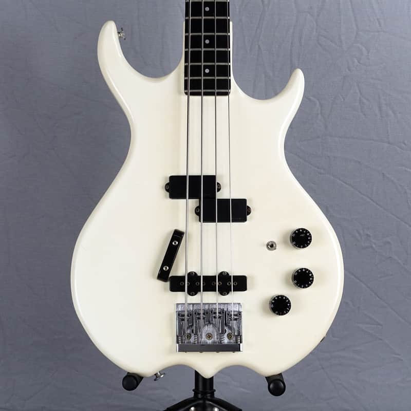1981 Kramer Stagemaster Special Bass White with Aluminum Neck & Hardshell Case