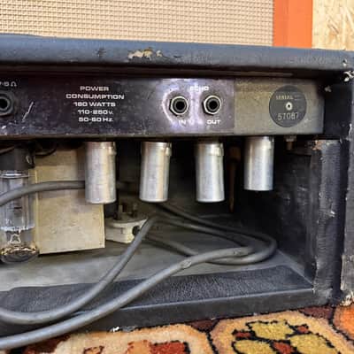 Vintage 1960s Selmer Treble N Bass 50 MKIII MK3 Valve Guitar Amplifier Players image 12