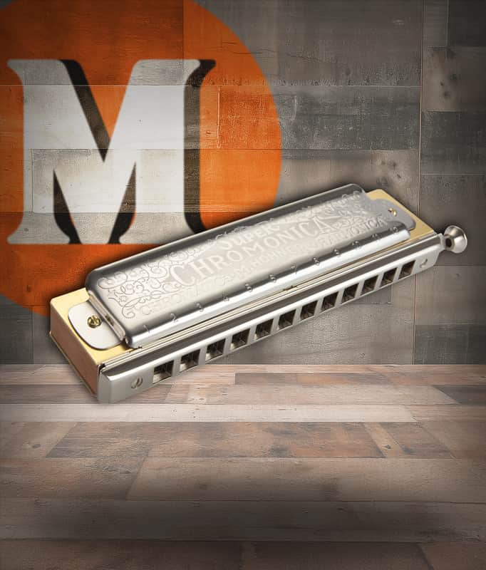 Hohner Super Chromonica 270 Chromatic Harmonica - Key of D (270-D) image 1