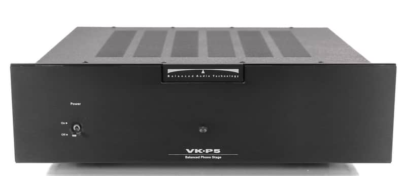BAT VK-P5 Phono Pre-Amp VK-P5 2004 - Black Steel image 1